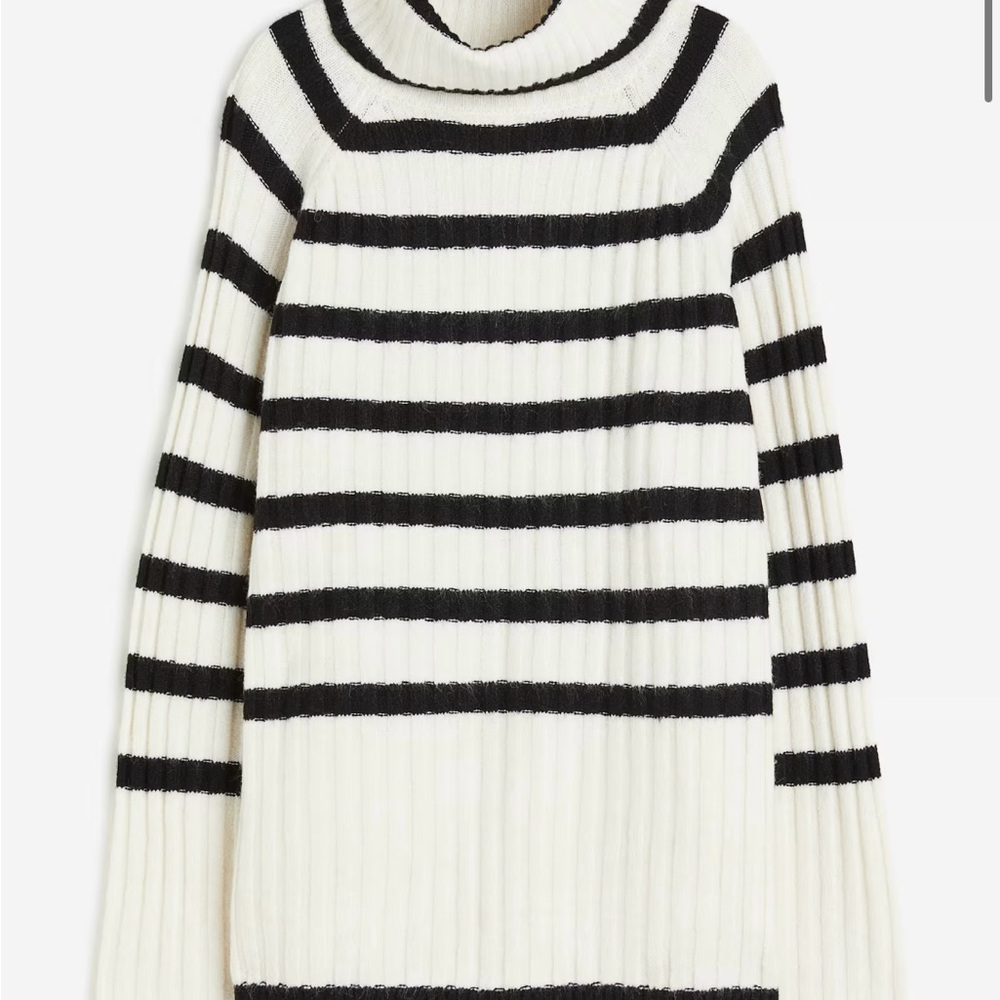 H&M - Rib-Knit Turtleneck Sweater